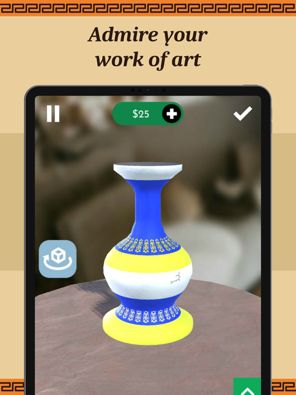 Pottery Games- Paint Clay Pots screenshot 5