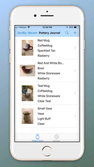 PotteryJournal screenshot 3