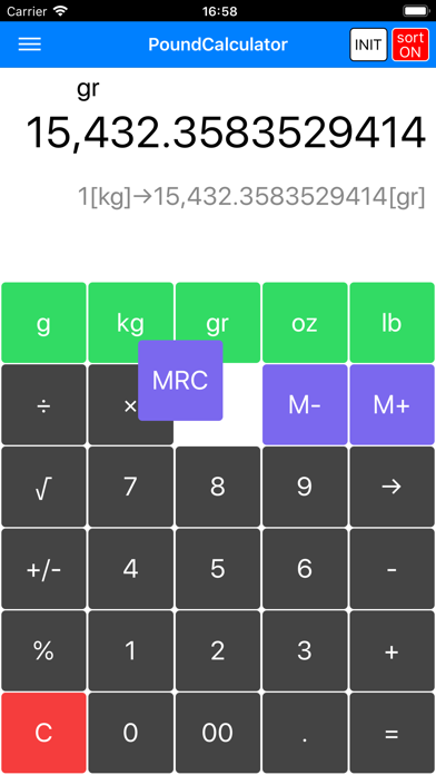 Pound Calculator -pound conv- screenshot 4
