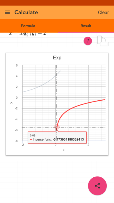 Power and Logarithmic function screenshot 2