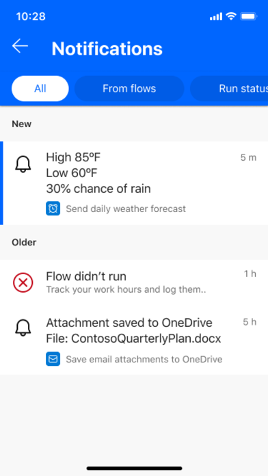Power Automate screenshot 1