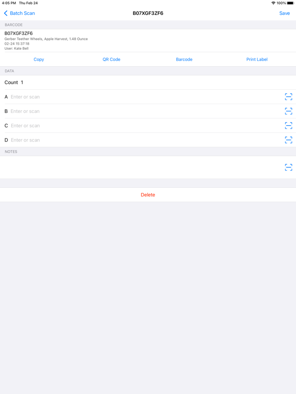 Power Barcode Scanner screenshot 8