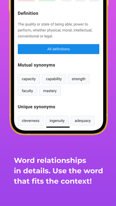Power Thesaurus screenshot 1