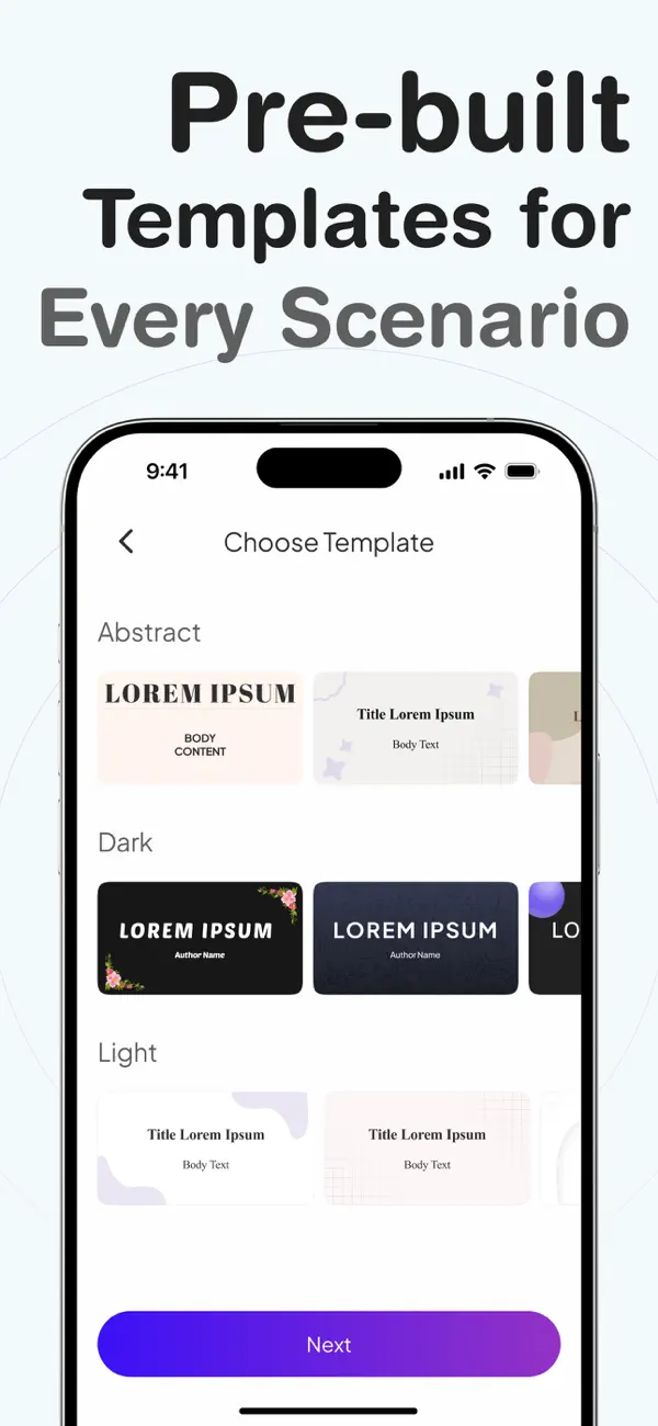 PPT AI: Presentation Maker App screenshot 1