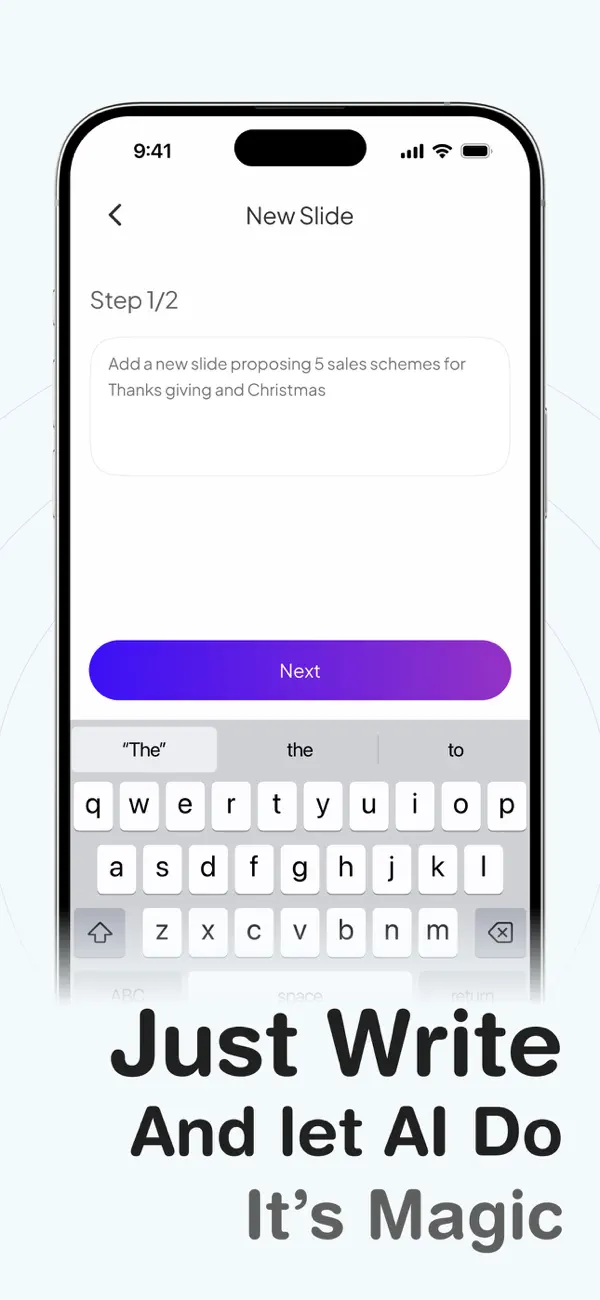 PPT AI: Presentation Maker App screenshot 2