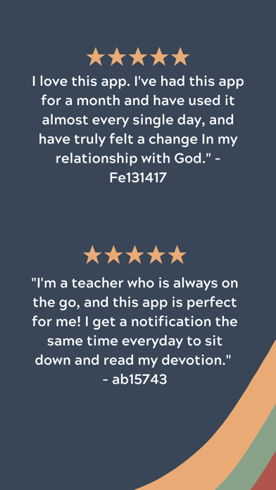 Practice Devo Daily Devotional screenshot 1