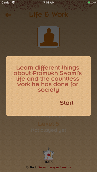 Pramukh Swami Word Search screenshot 4