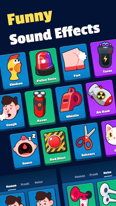 Prank Sounds - Fart Button App screenshot 1