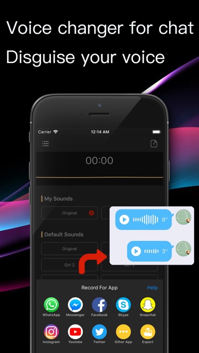 Prank Spoof Voice Changer Plus screenshot 4