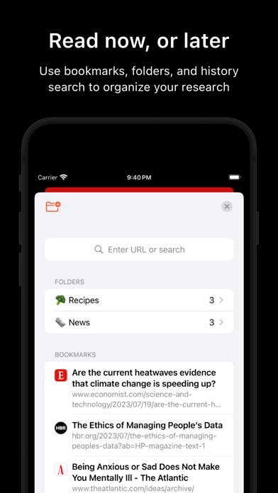 Praxis: Ad-Free News Browser screenshot 2
