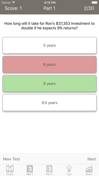 Praxis Math Tests screenshot 5