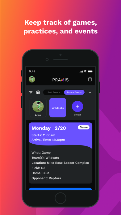 Praxis Sports screenshot 5