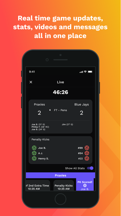 Praxis Sports screenshot 1