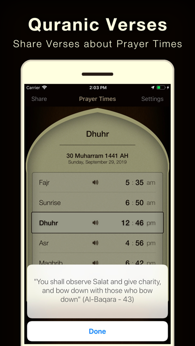 Pray watch: اوقات الاذان screenshot 3