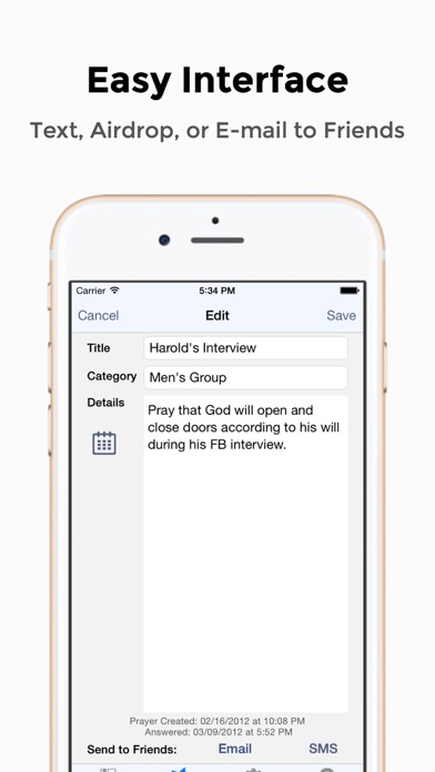 Prayer Notes: Ask, Seek, Knock screenshot 4