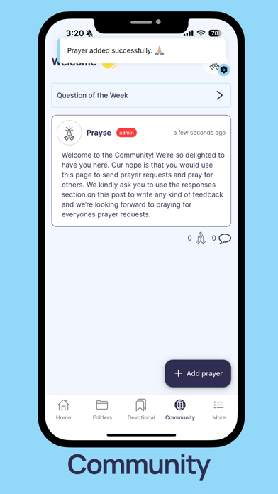 Prayse - Prayer Journal screenshot 2