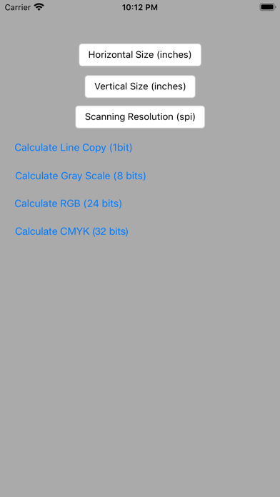 Pre-Press File Size screenshot 1