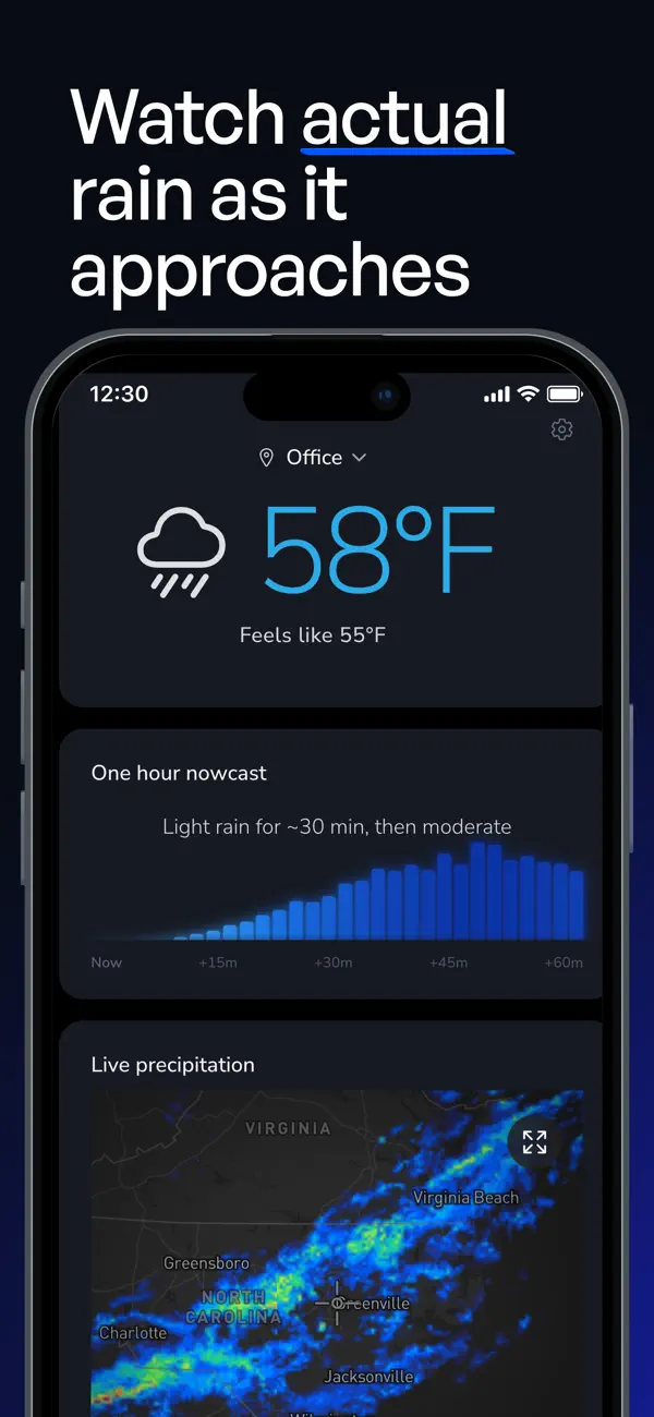 Precip - Rain, Snow & Weather screenshot 5