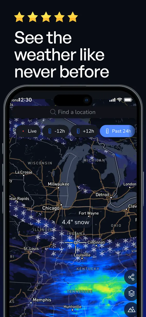 Precip - Rain, Snow & Weather screenshot 6