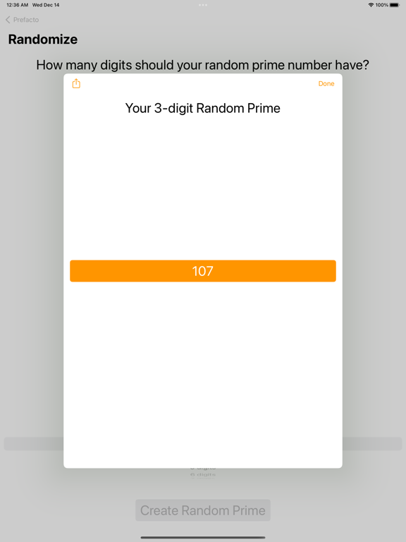 Prefacto - Prime Numbers screenshot 2