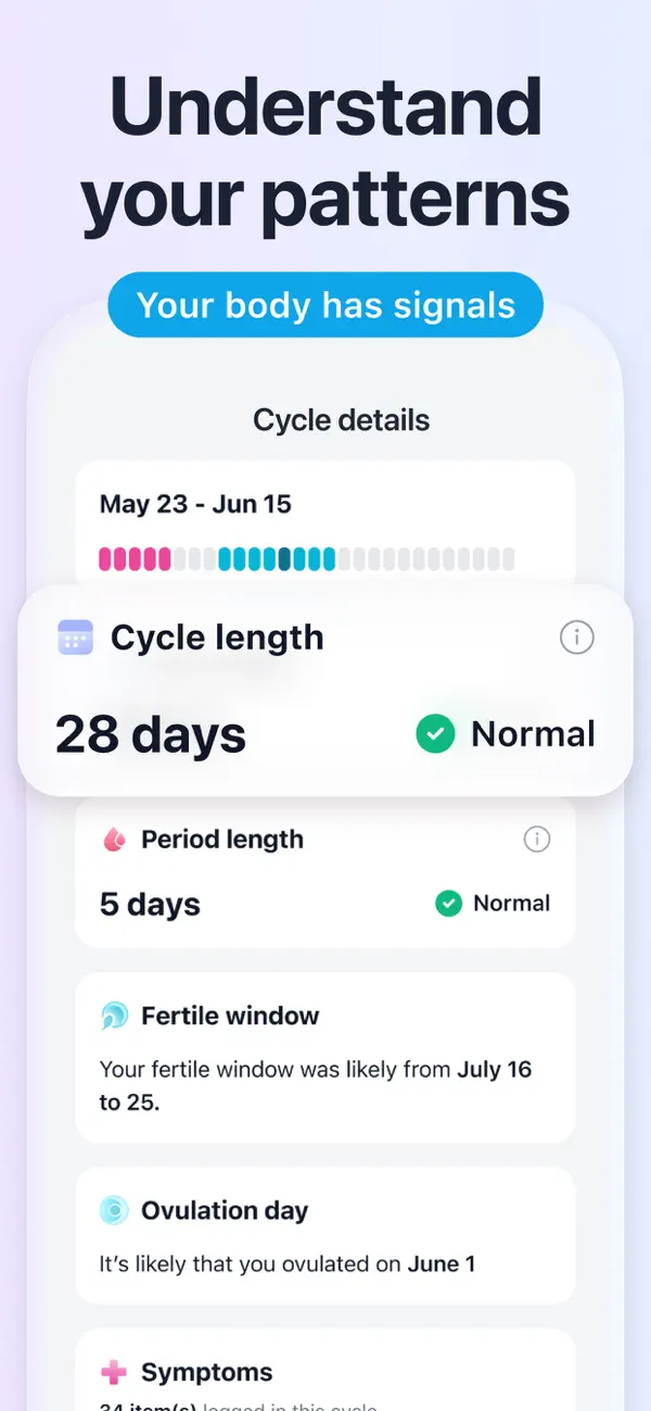 Pregmate Ovulation Tracker screenshot 2