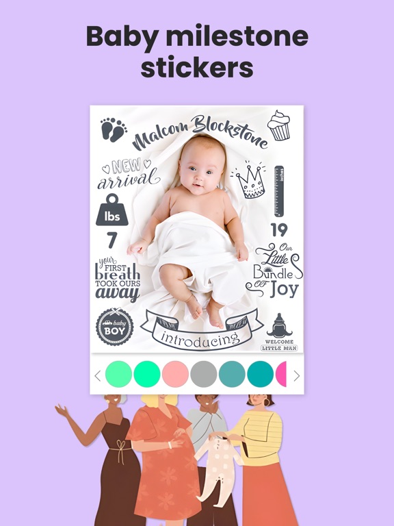 Pregnancy announcement -Giggly screenshot 3