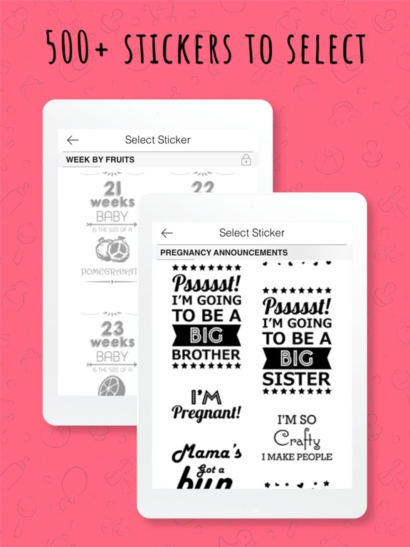 Pregnancy announcement -Giggly screenshot 7