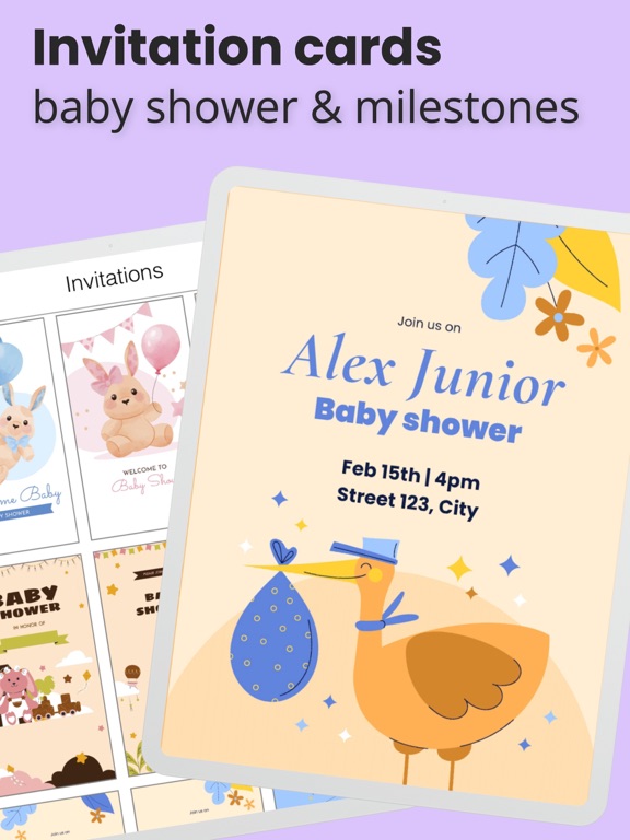 Pregnancy announcement -Giggly screenshot 1
