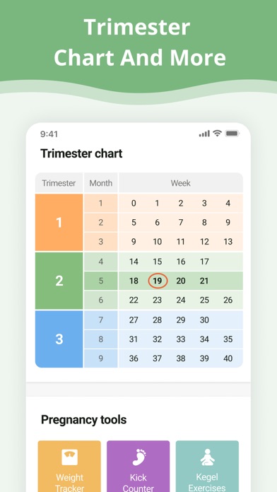 Pregnancy App. screenshot 2