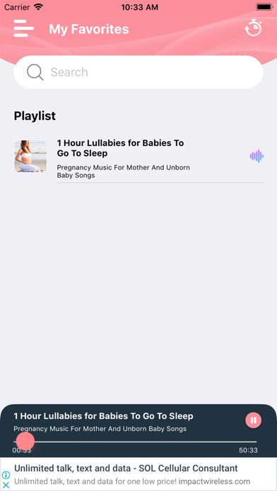 Pregnancy Music For Mom & Baby screenshot 1