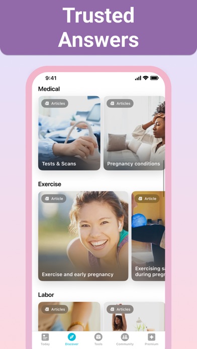 Pregnancy + | Tracker App screenshot 2