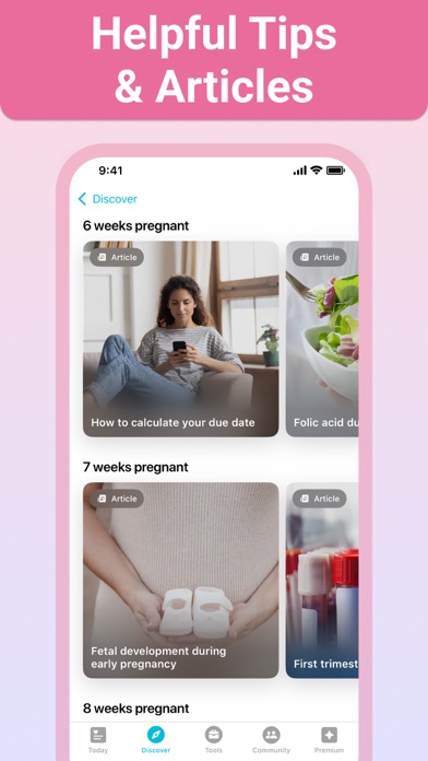 Pregnancy + | Tracker App screenshot 1