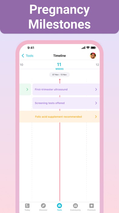 Pregnancy + | Tracker App screenshot 4