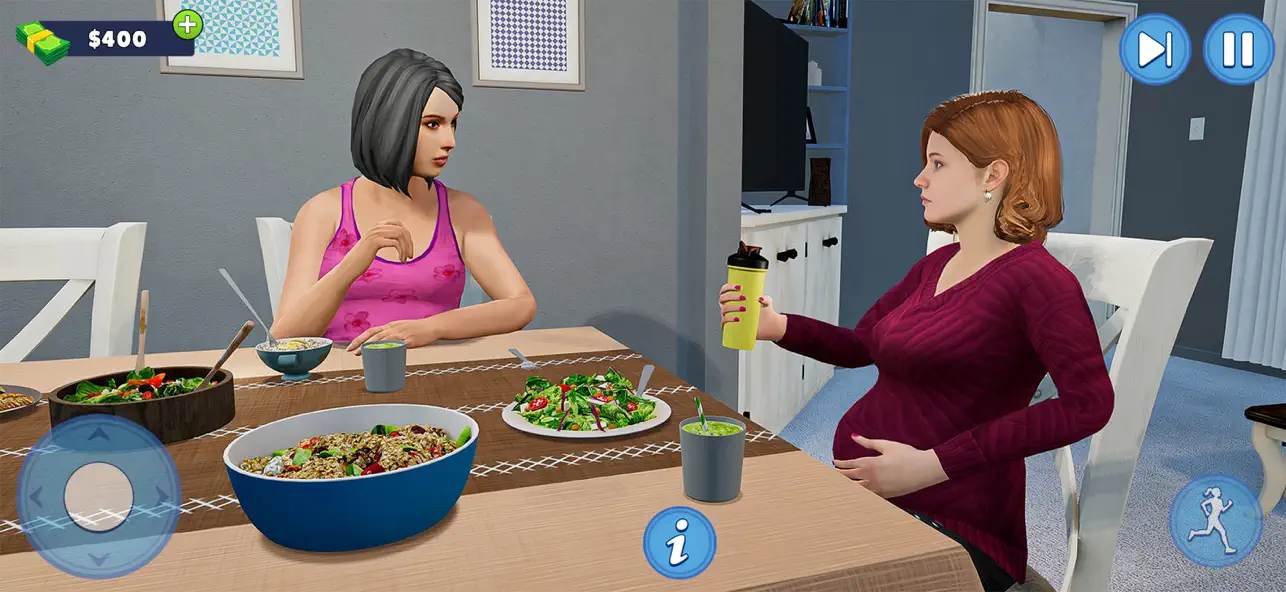 Pregnant Mother Baby Care Sim screenshot 2