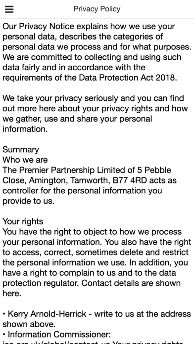 Premier Partnership Apps screenshot 1