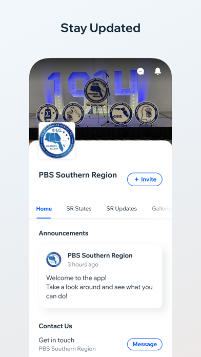 Premier Southern Region of PBS screenshot 2