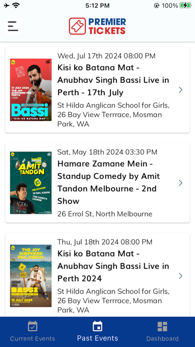 Premier Tickets Promoter screenshot 1