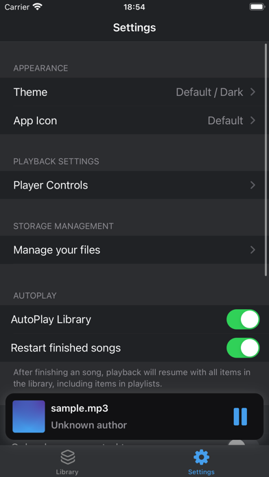 Premium Music Offline Player screenshot 1