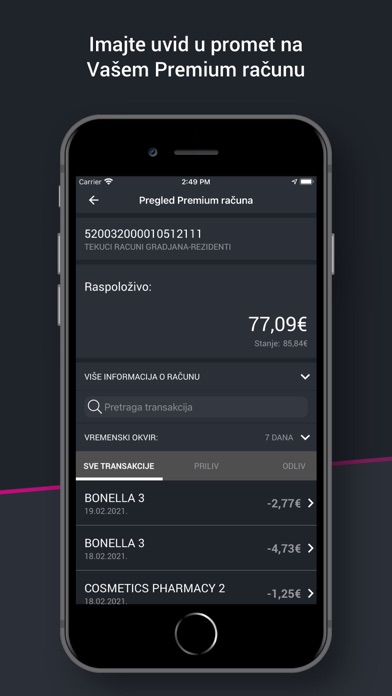 Premium program screenshot 2