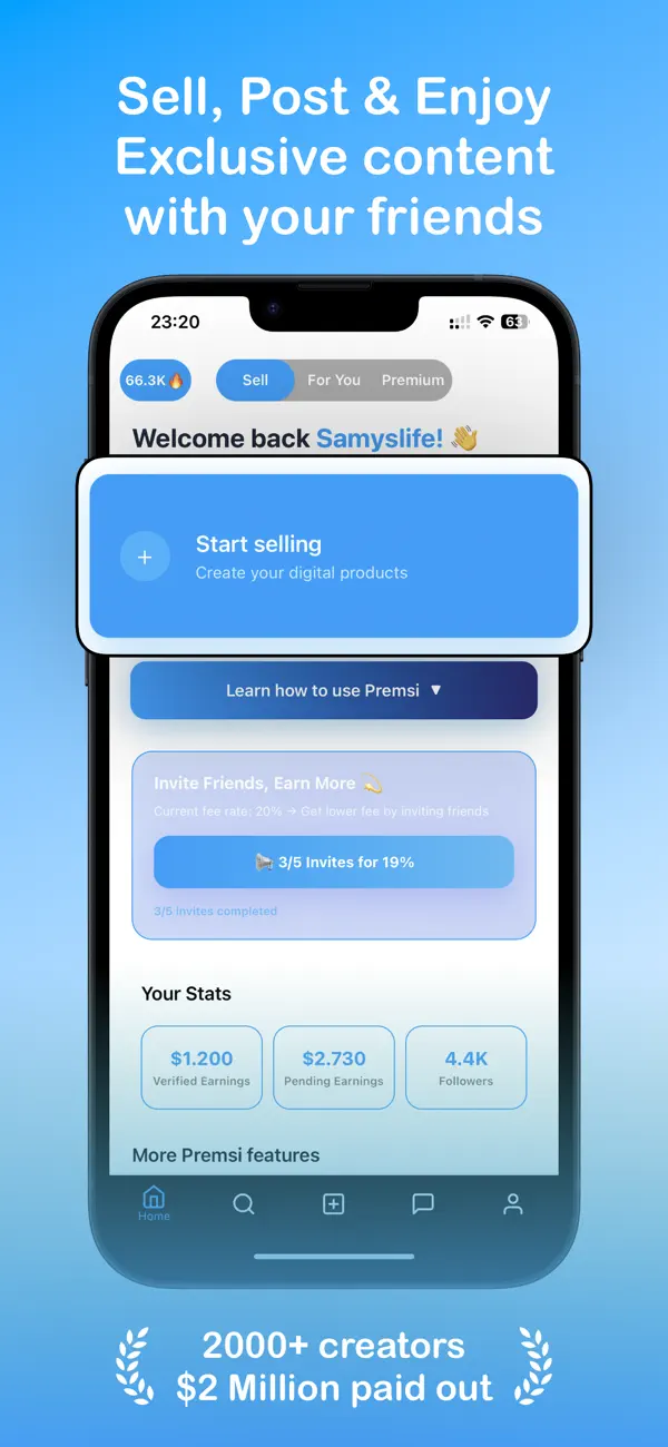 Premsi: Sell Exclusive Content screenshot 6