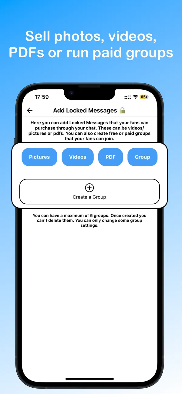 Premsi: Sell Exclusive Content screenshot 3