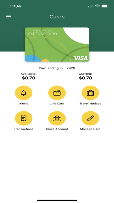 Prepaid by Commerce Bank screenshot 1