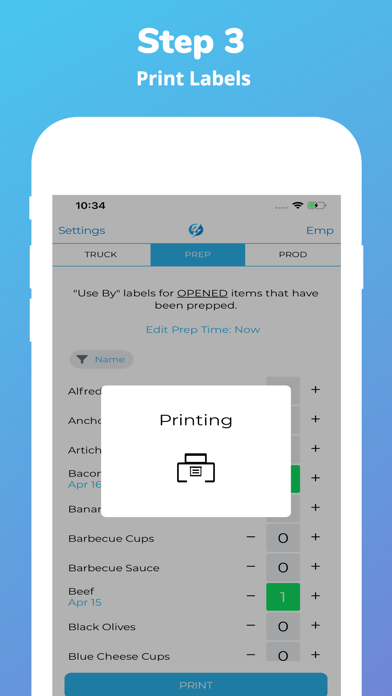 PrepWizard screenshot 1