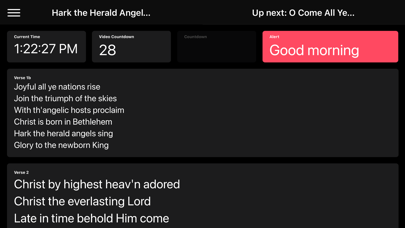 Presenter Stage Display screenshot 1