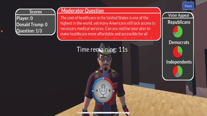 Presidential Debate Simulator screenshot 5