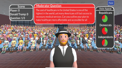 Presidential Debate Simulator screenshot 3