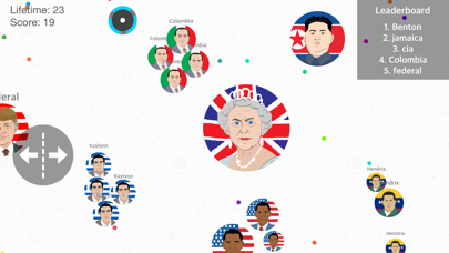 Presidents War: Eat Dot Game - multiplayer cell eater in paradise hocus screenshot 2