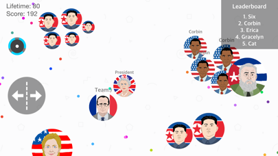 Presidents War: Eat Dot Game - multiplayer cell eater in paradise hocus screenshot 4