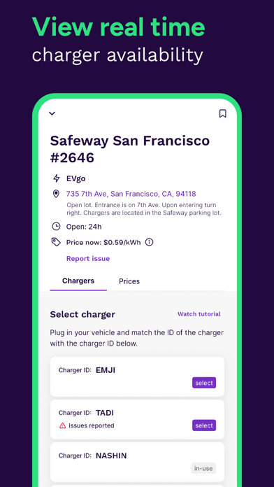 Presto - EV Charging Stations screenshot 1