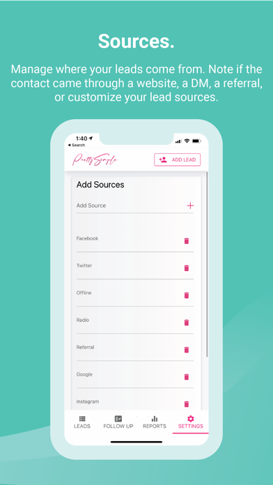 PrettySimple - Lead Tracker screenshot 4